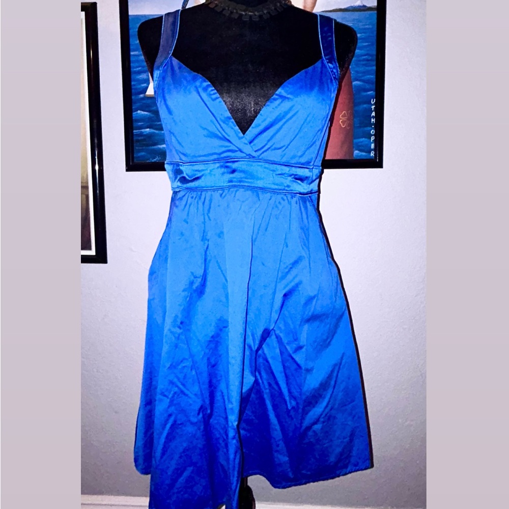 Marciano - Royal Blue Dress w/ pockets - Women’s Size Medium